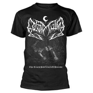 Leviathan Tenth Sublevel Of Suicide Graphic Band T-Shirt Vintage Metal Tee 90